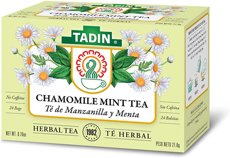 Tadin Chamomile and Mint Tea (24 Bags)