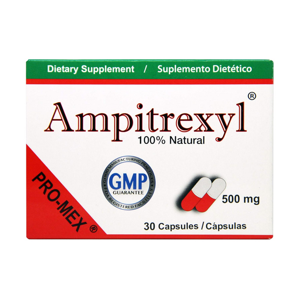 Ampitrexyl 500 mg Dietary Supplement - 30 Capsules