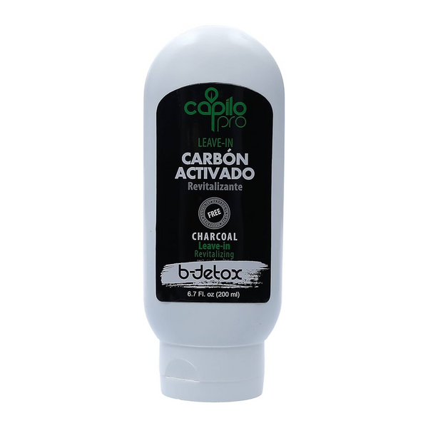 Capilo B-Detox Charcoal Leave-In Treatment - 6.7 oz