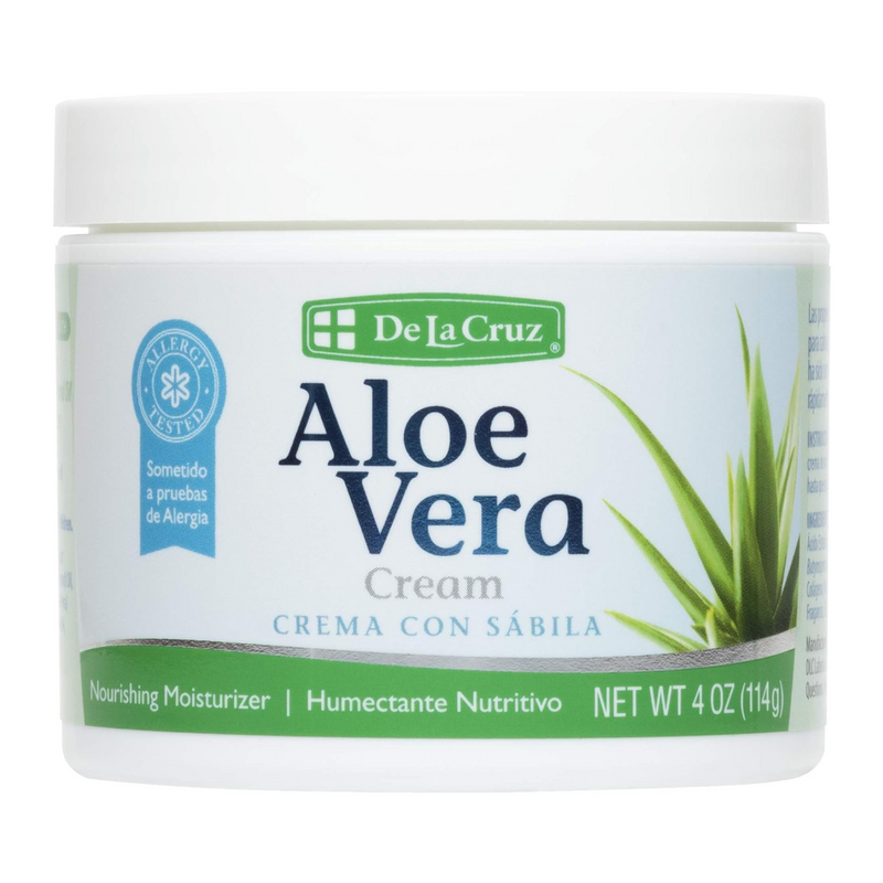 De La Cruz Aloe Vera Cream 4 oz