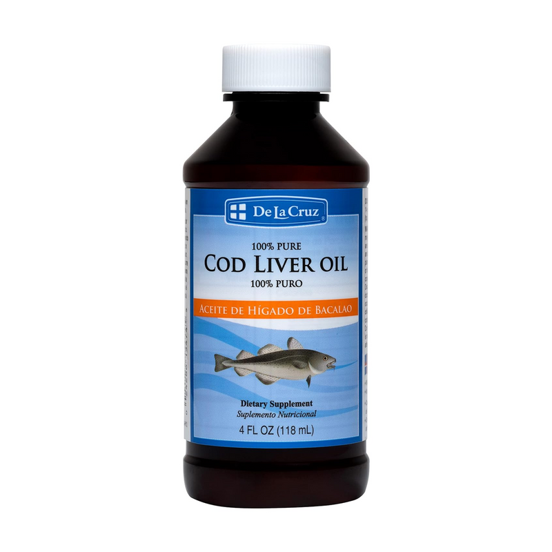 De La Cruz Cod Liver Oil 4 oz