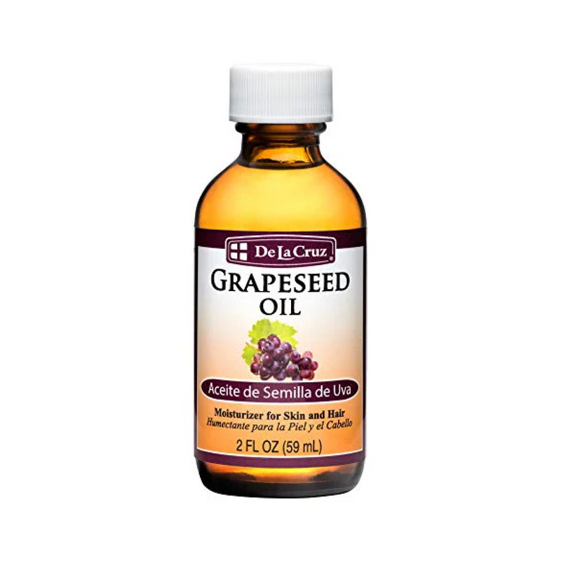 De La Cruz Pure Grapeseed Oil 2 oz