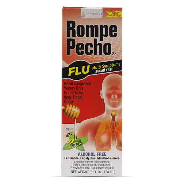 Efficient Rompe Pecho Flu (Sugar Free) 6 oz