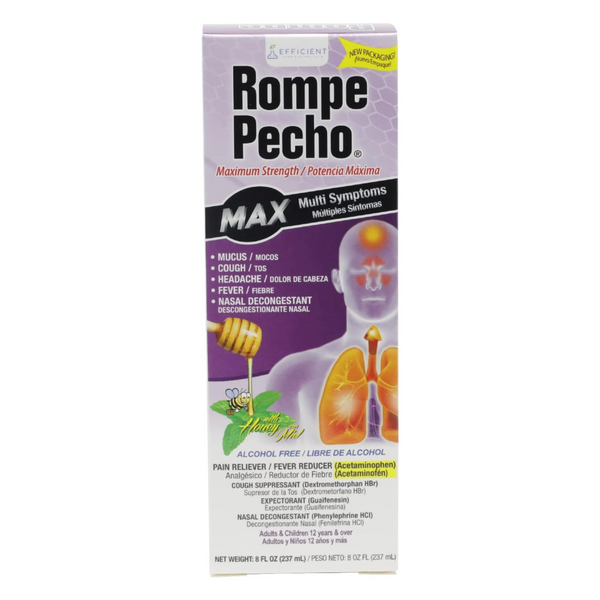 Efficient Rompe Pecho Max 8 oz