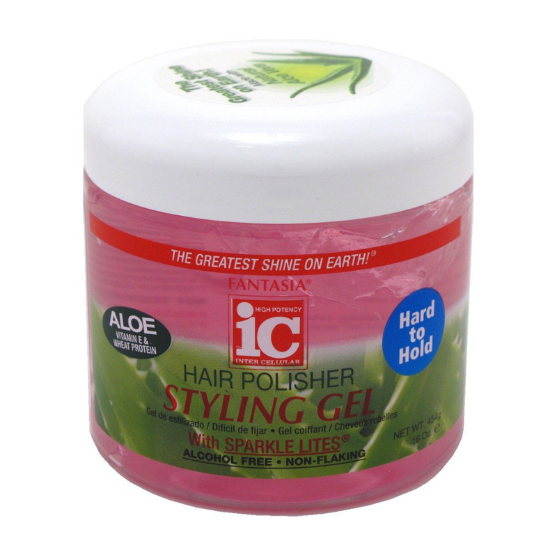 Fantasia Hard to Hold Styling Gel Aloe 16 oz