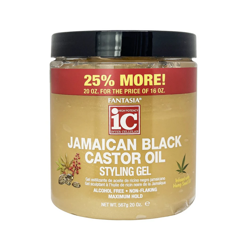 Fantasia Jamaican Black Castor Oil Styling Gel 20 oz