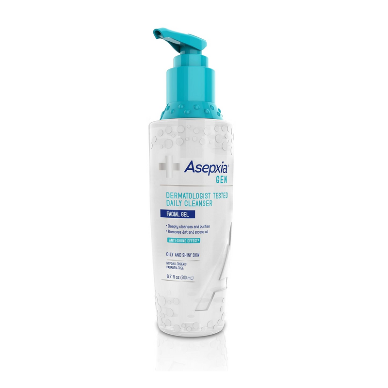 GenomaLab Asepxia Gen Facial Cleanser Gel 6.7 oz