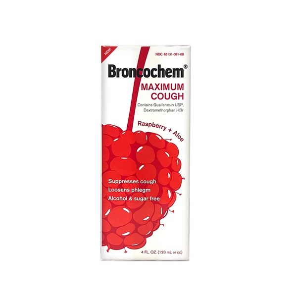 Global Corp Broncochem Maximum Cough 4 oz 48/1 (Red)