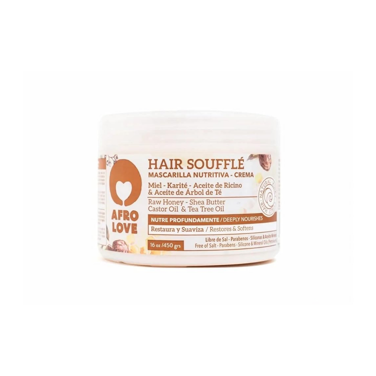 Halka Afro Love Hair Souffle Nourishing Mask 16 oz