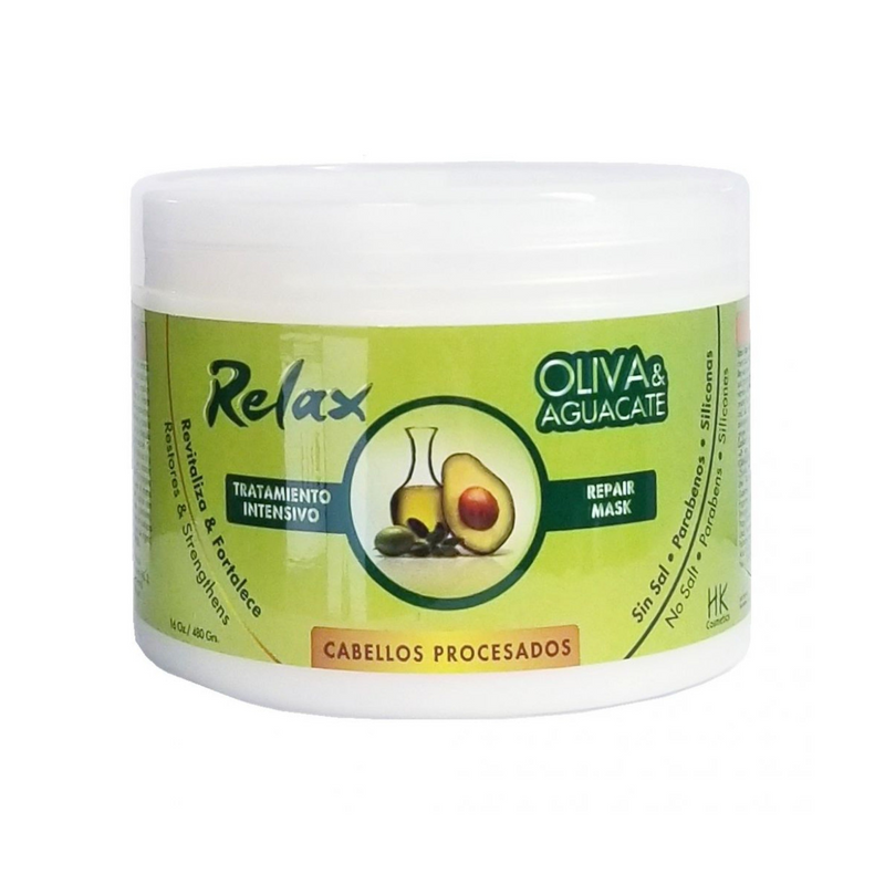 Halka Relax Treatment Olive & Avocado 16 oz