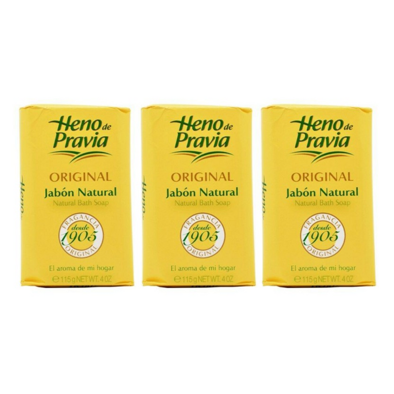 Heno de Pravia Soap Bar (Pack of 3) - 4 oz Each