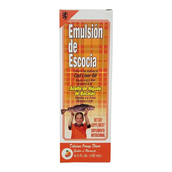 Menper Emulsion De Escocia  (Scottish Emulsion} Flan 6.5 oz