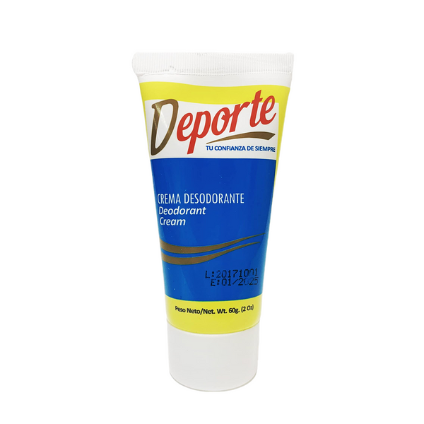 Roldan Deporte Tube Deodorant Cream with Fragance 2 oz