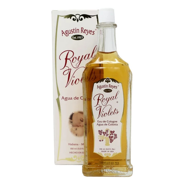 Agustin Reyes Royal Violets Baby Cologne 5 oz bottle - Gentle Fragrance for Babies and Toddlers