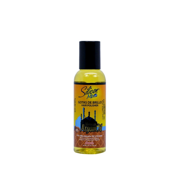 Silicon Mix Argan Oil Glitter Drops 4 oz