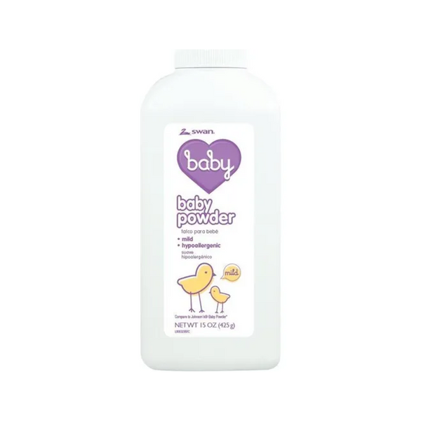 Swan Baby Powder 15 oz