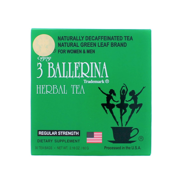 Teas 3 Ballerina Herbal Tea Dieters x 30 bags (2.18 oz)