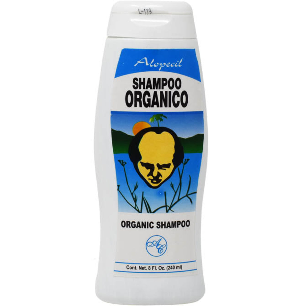 Alopecil Organic Shampoo 8 oz (Blue)