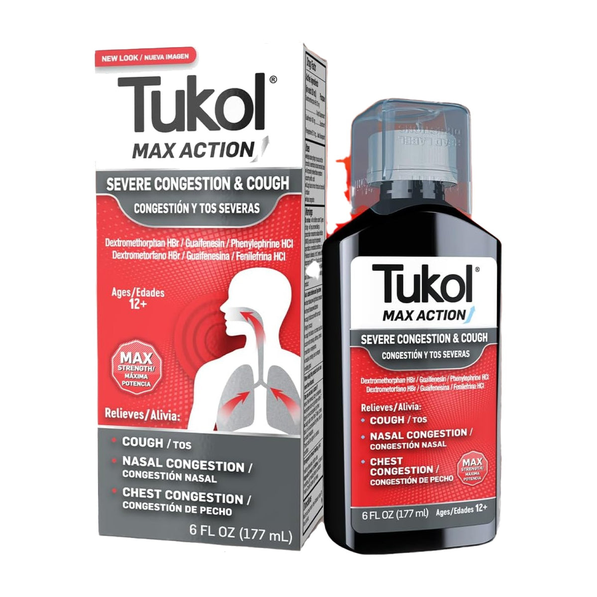 Tukol Max Action Severe Congestion & Cough 6 oz