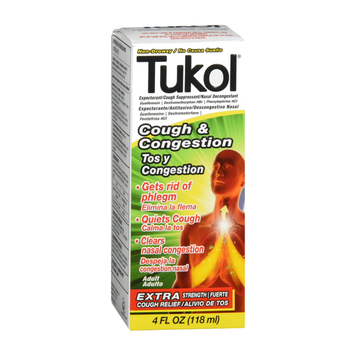 Tukol Cough & Congestion Relief Syrup 4 oz