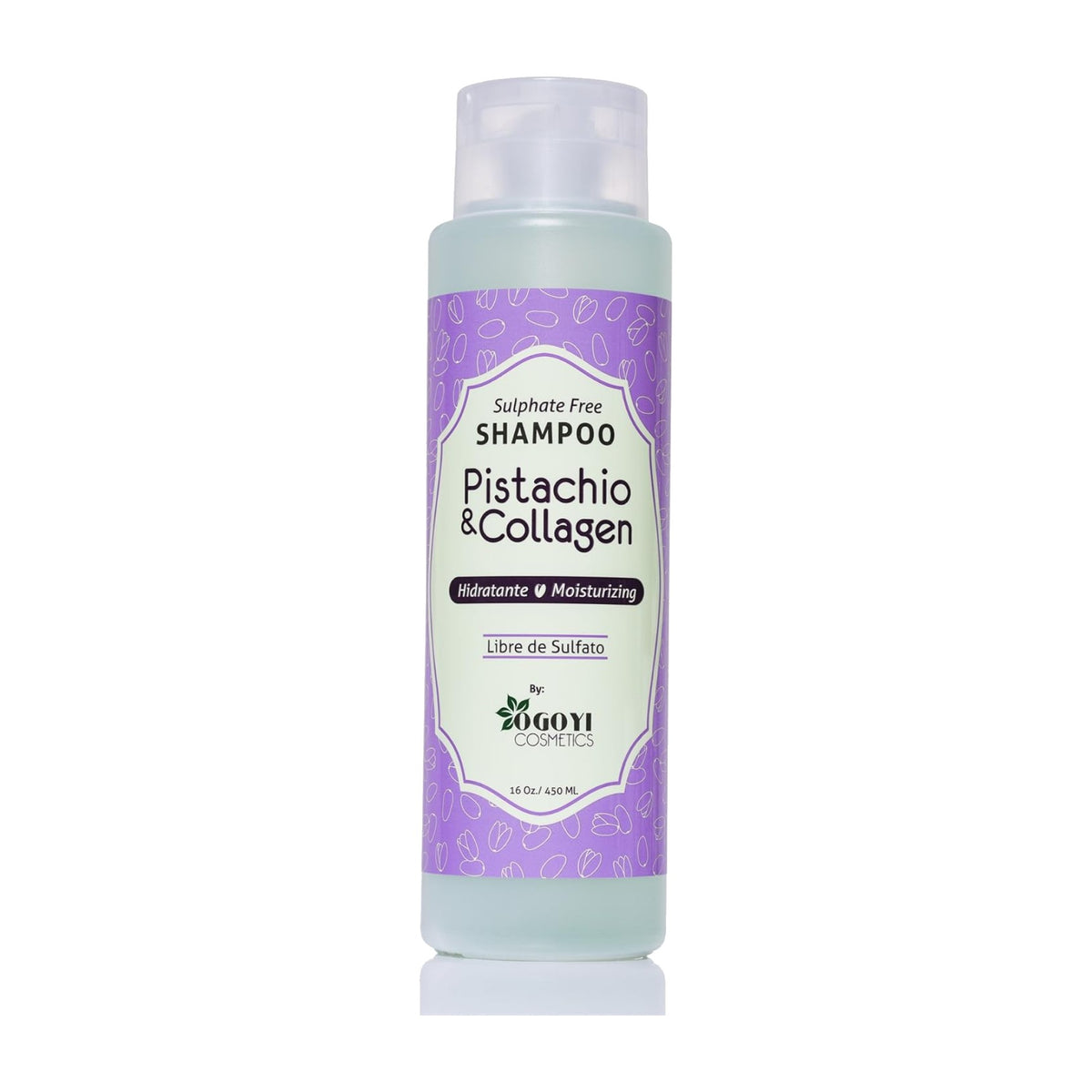 Halka Pistachio & Collagen Shampoo Sulfate Free 16 oz
