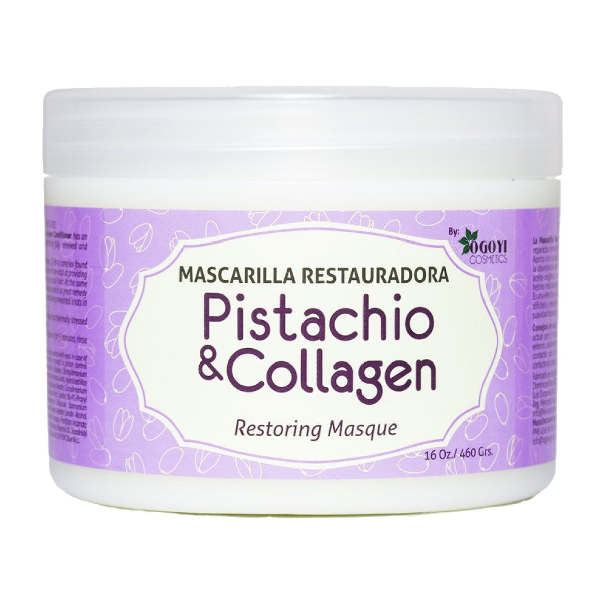 Halka Pistachio & Collagen Hair Masque 16 oz
