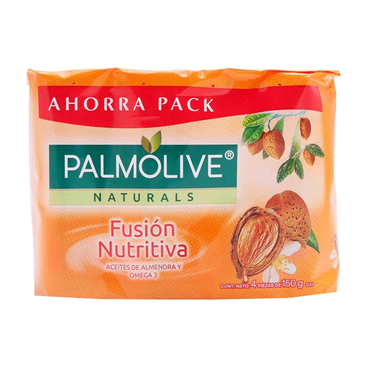 Palmolive Almonds & Omega 3 (Nutritive Fusion) Soap 150 gr (Orange)