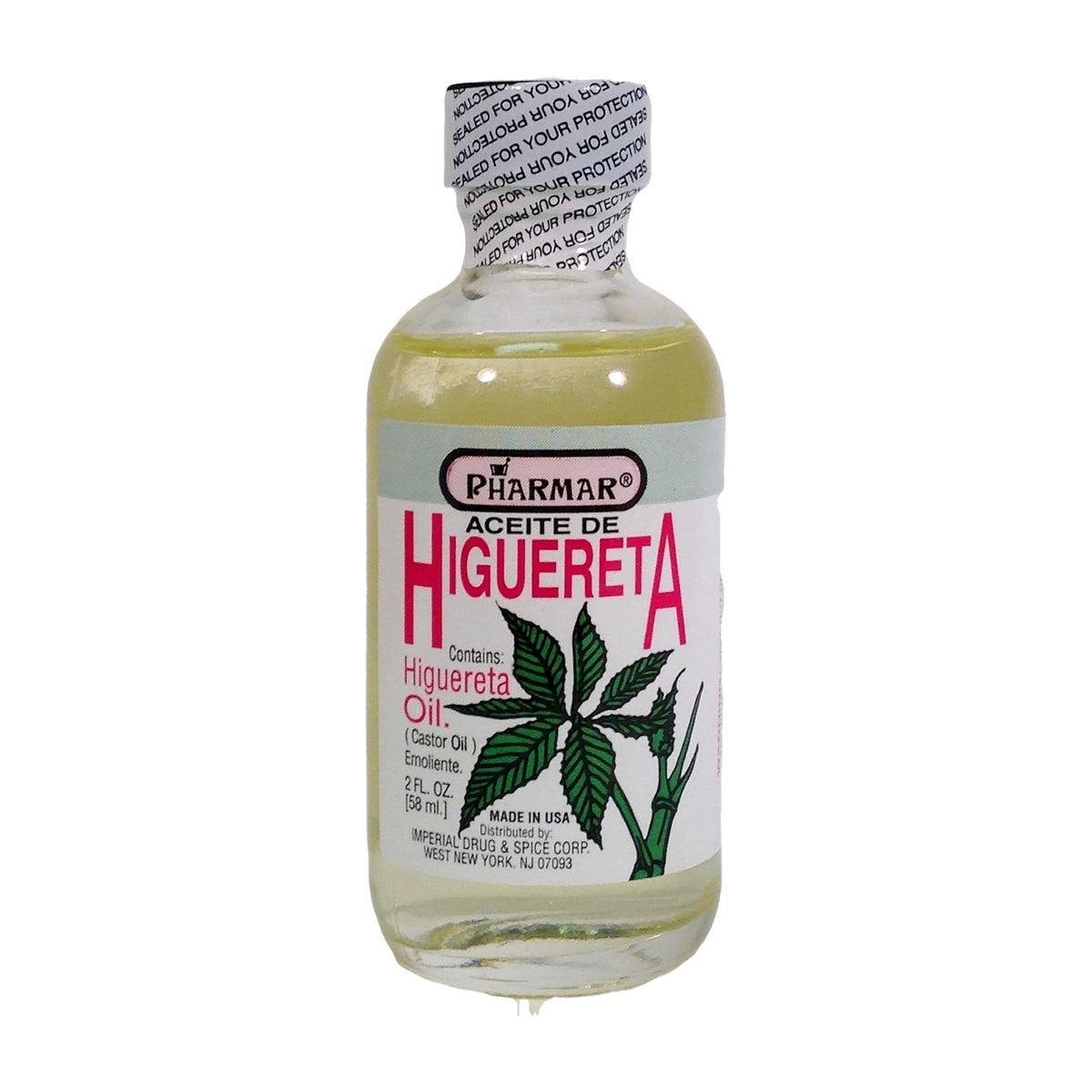 Pharmar Higuereta Oil 2 oz