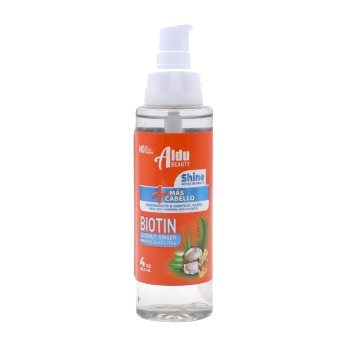 Mas Cabello Biotin Shine Drops 4 oz