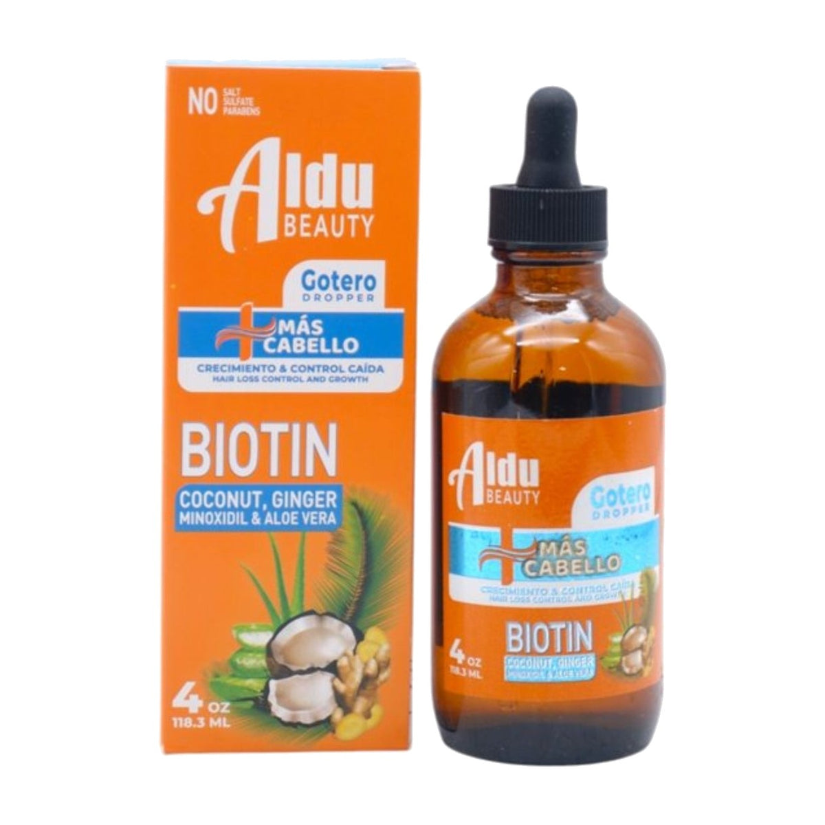 Mas Cabello Biotin Dropper 4 oz