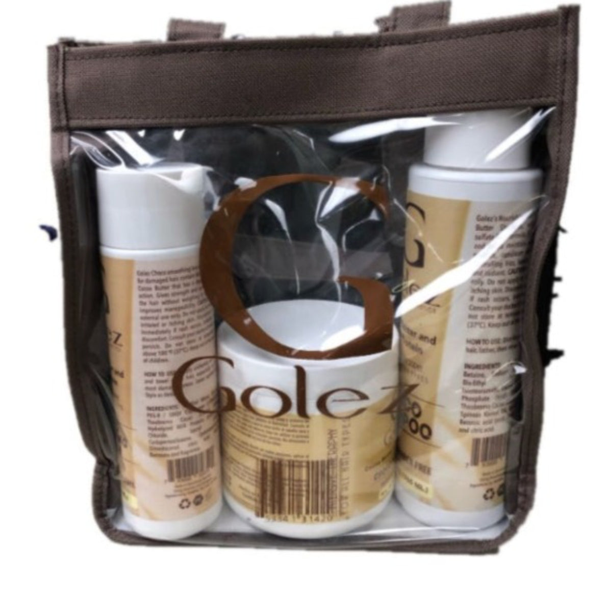 Golez Choco Mask Cocoa Butter And Milk Protein Kit Bolso