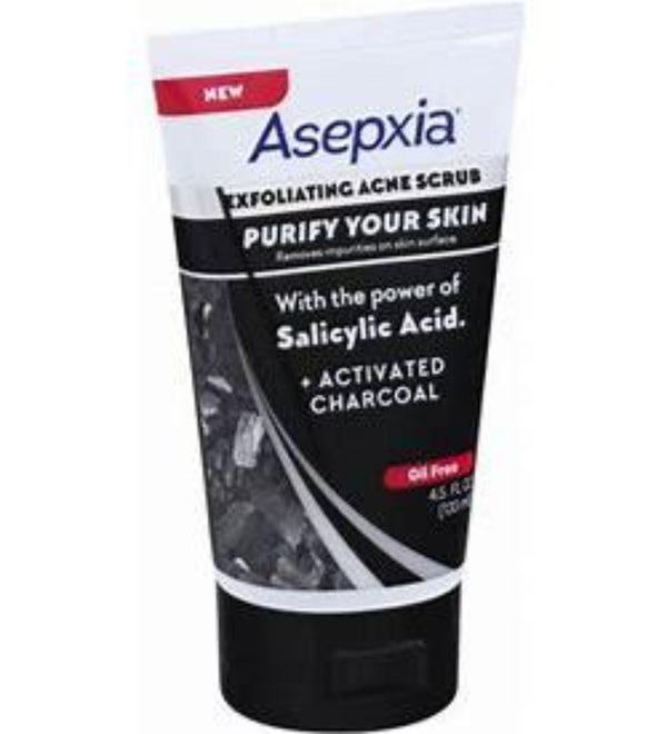Asepxia Charcoal Exfoliating Cleanser 4.5 oz
