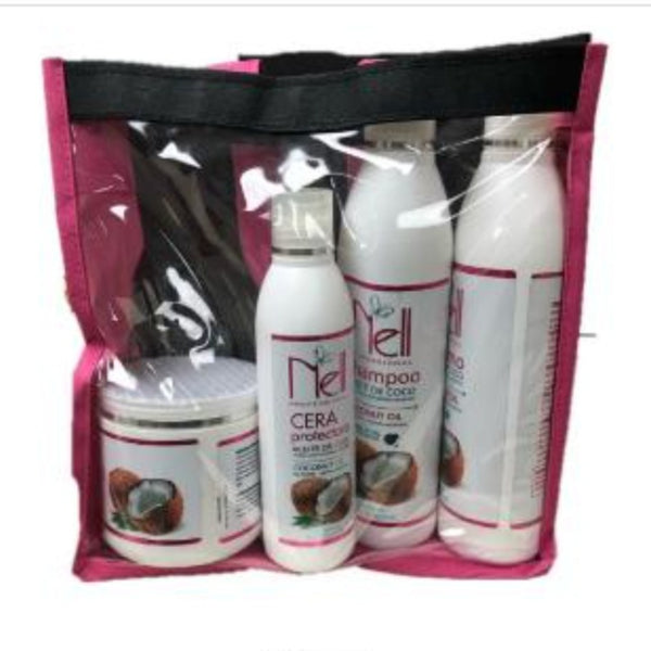 Nell Coconut Oil Nutritivo Kit 32 oz