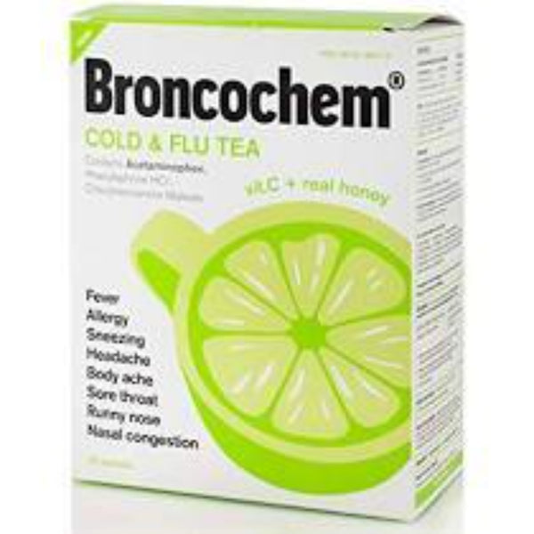 Broncochem Cold & Flu Tea (25 Bags)