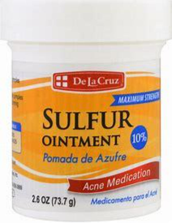 De La Cruz Sulfur Pomade 2.6 oz