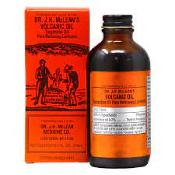 Dr J.H. McLean's Volcanic Oil 4 oz