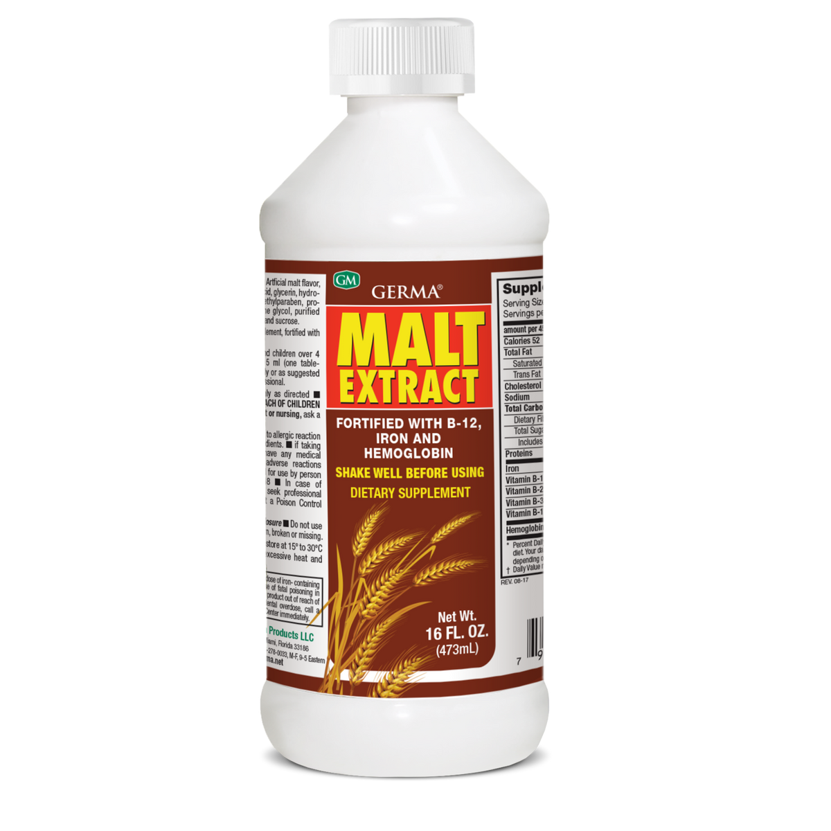 Germa Malt Exctract Liquid 16 oz