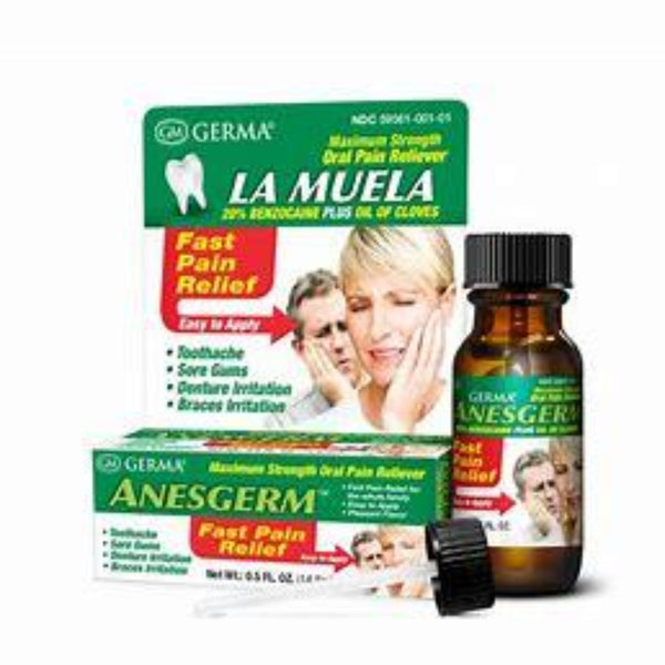 Germa La Muela Anesgerm Oral Pain 0.5 oz