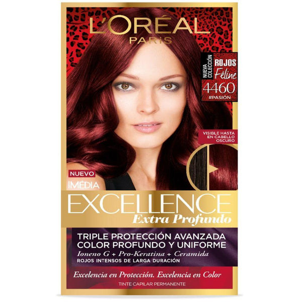 L'Oreal Excellence 4460 Deep Reddish Brown