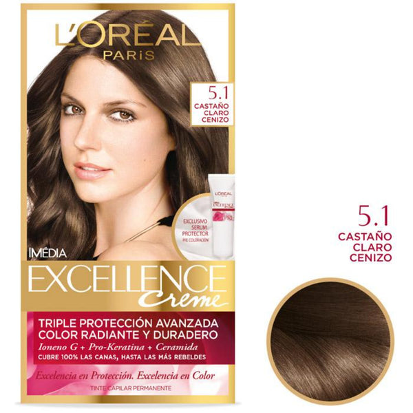 L'Oreal Excellence 5.1 Light Ash Brown