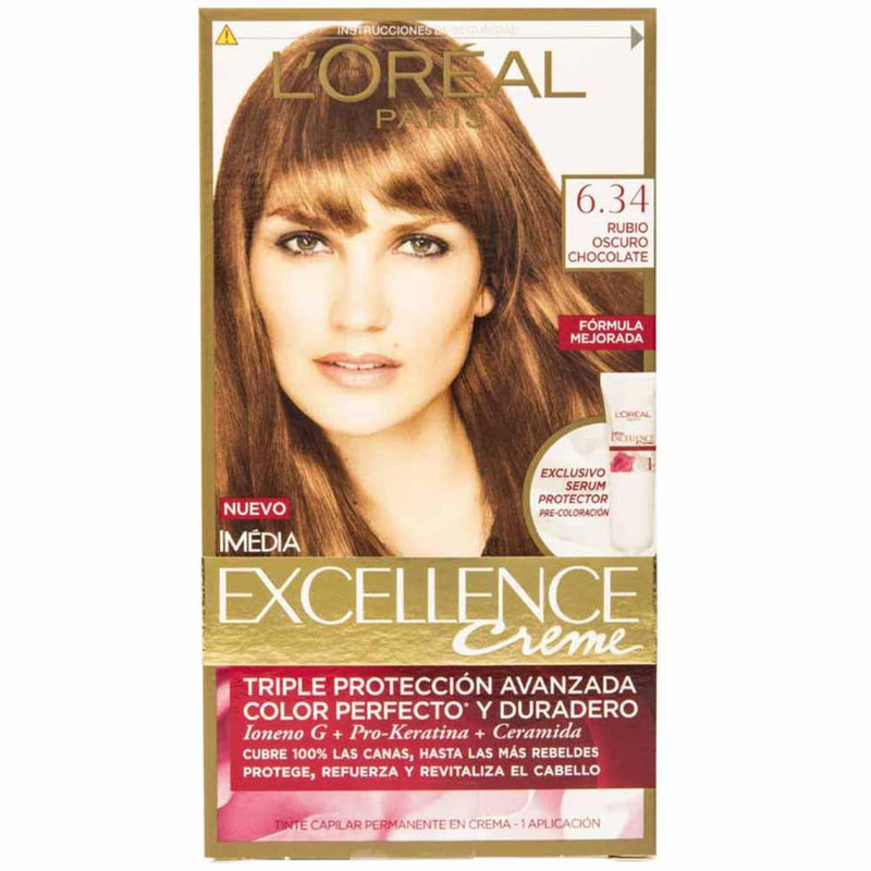 L'Oreal Excellence 6.34 Dark Chocolate Blonde