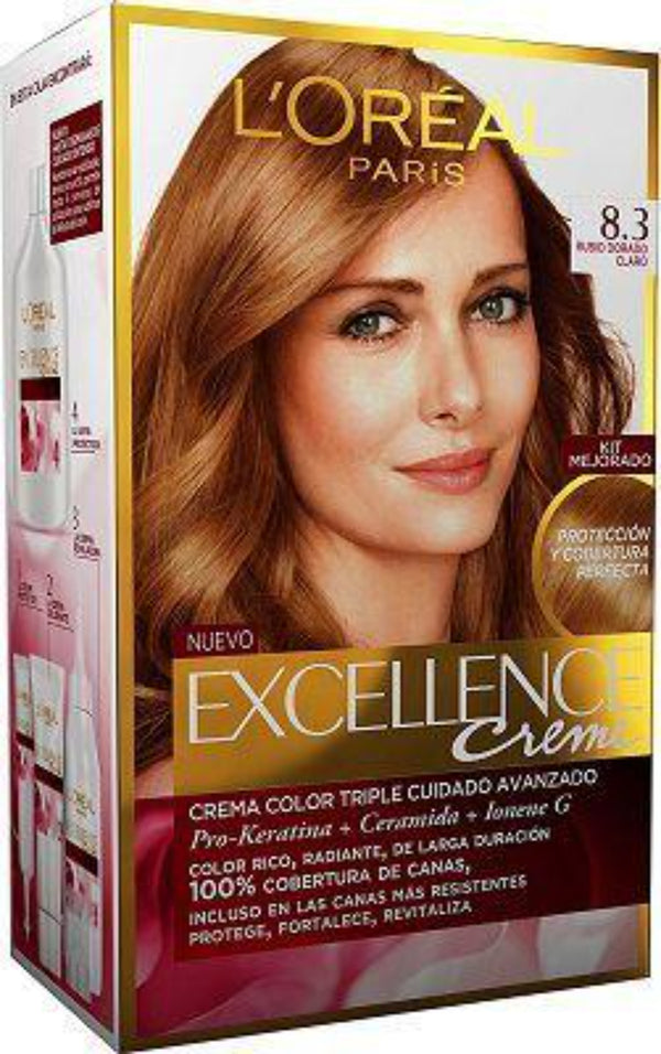 L'Oreal Excellence 8.3 Light Golden Blonde