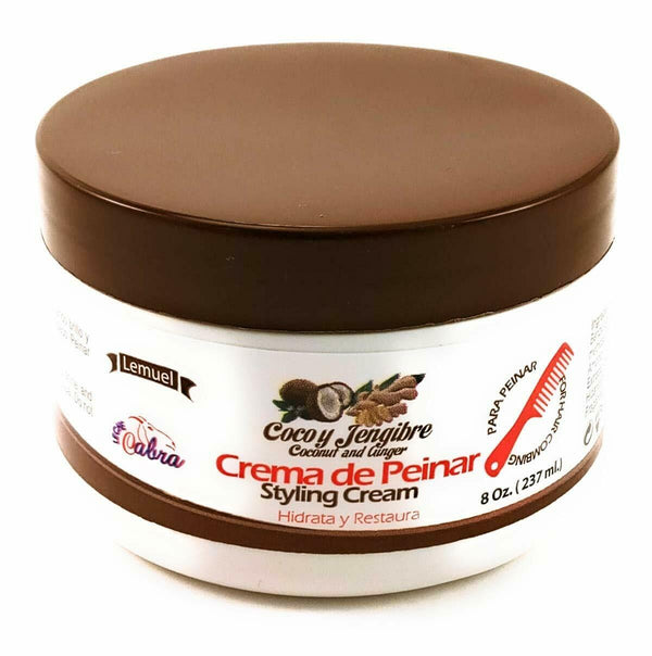 Lemuel Coconut And Ginger Styling Cream 8 oz