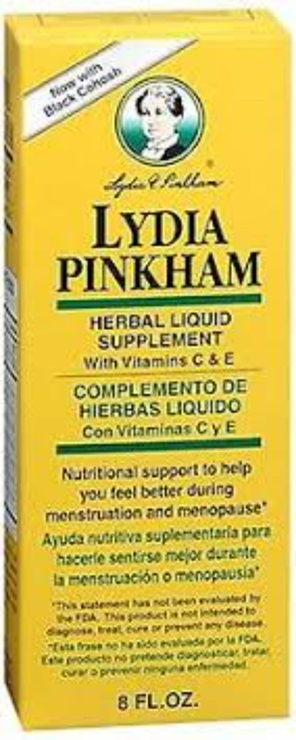 Lydia Pinkham Herbal Supplement 8 oz