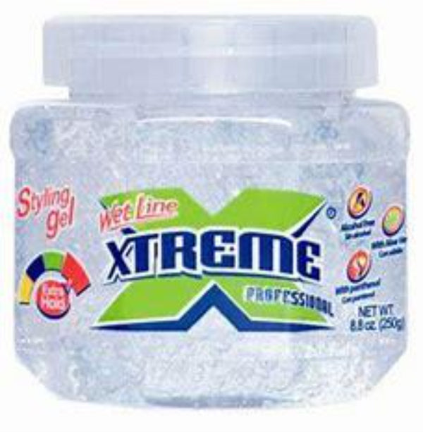 Xtreme Extra Hold Clear Styling Gel  8.82 oz (250 gr)