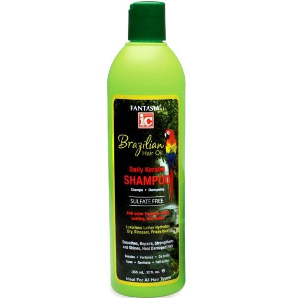 Fantasia Brazilian Hair Oil Keratin Shampoo 12 oz