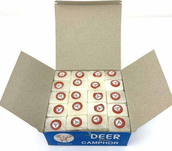 White Deer Camphor Tablets Block 16/1 oz